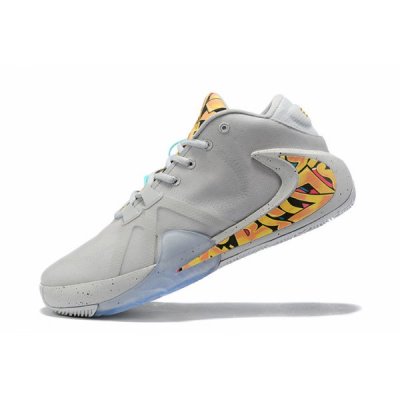 Nike Erkek Zoom Freak 1 Metal Gümüş / Metal Basketbol Ayakkabısı Türkiye - N677QYSA